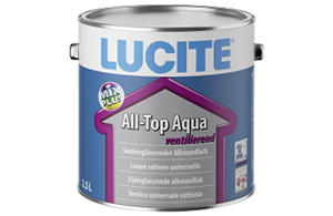 Lucite All-Top Aqua satin